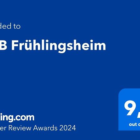 B&B Fruehlingsheim Racines Esterno foto